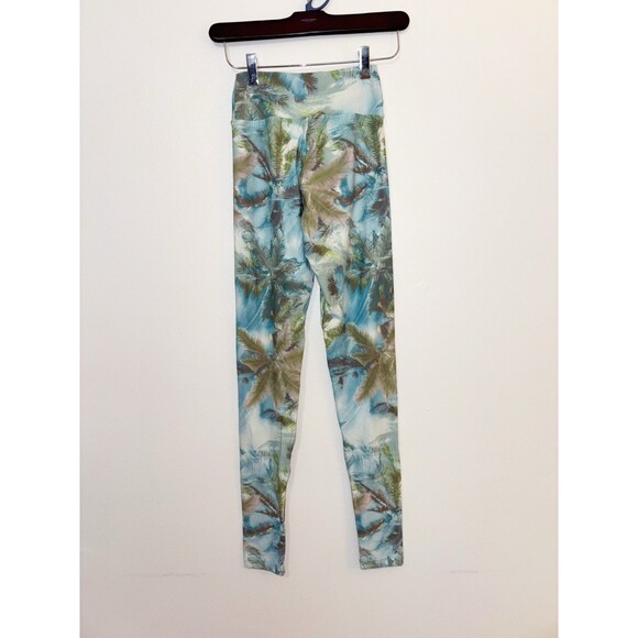 Liquido Leggings Tropical Print Size Small - Picture 2 of 3